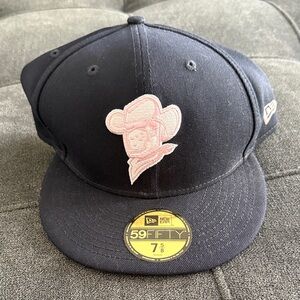 New Era Cap with Pink Sugar Land Space Cowboy